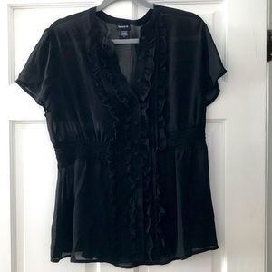 Ruffled blouse